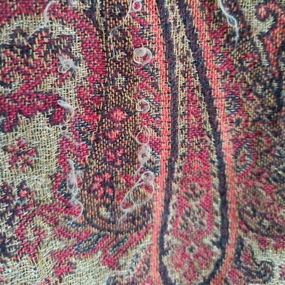 ❄️Pashmina Scarf Shawl Wrap Blanket Reversible Comfortable With Fringe - Picture 6 of 10